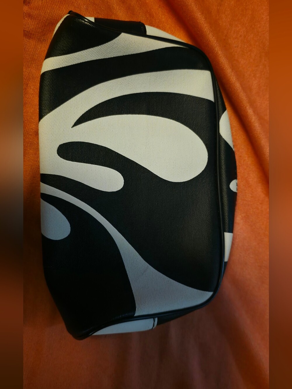 4/$25 Deal! Lancome Black and White Cosmetic Pouch